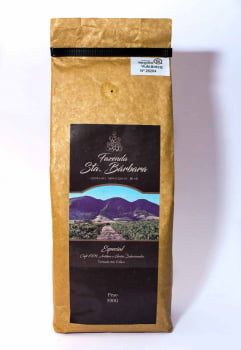 Café Fazenda Santa Bárbara Especial 84+pts Catuaí Amarelo Região vulcânica 250g-500g-1kg