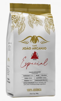 Café João Arcanjo Especial Arara 86pts - Microlote Moca 85,5pts - Gourmet 83,6pts.